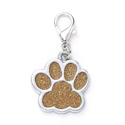 3-Pack Claw-Shaped Dog Tags with Lobster Clasp, Pet Paw Pendant Necklace Accessories, Keychain Decorations, Holiday Charm, Unique Keychains